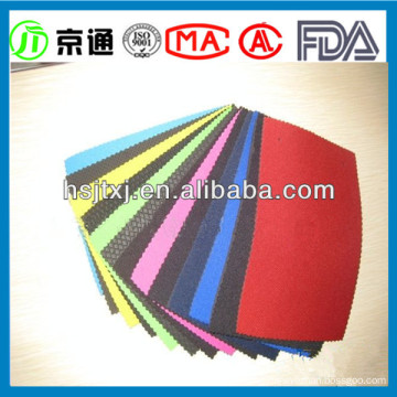 neoprene rubber sheet with polyester fabric (HOT)